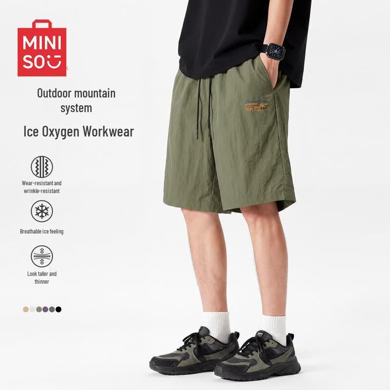 MINISO Men s Techwear Cargo Shorts XL