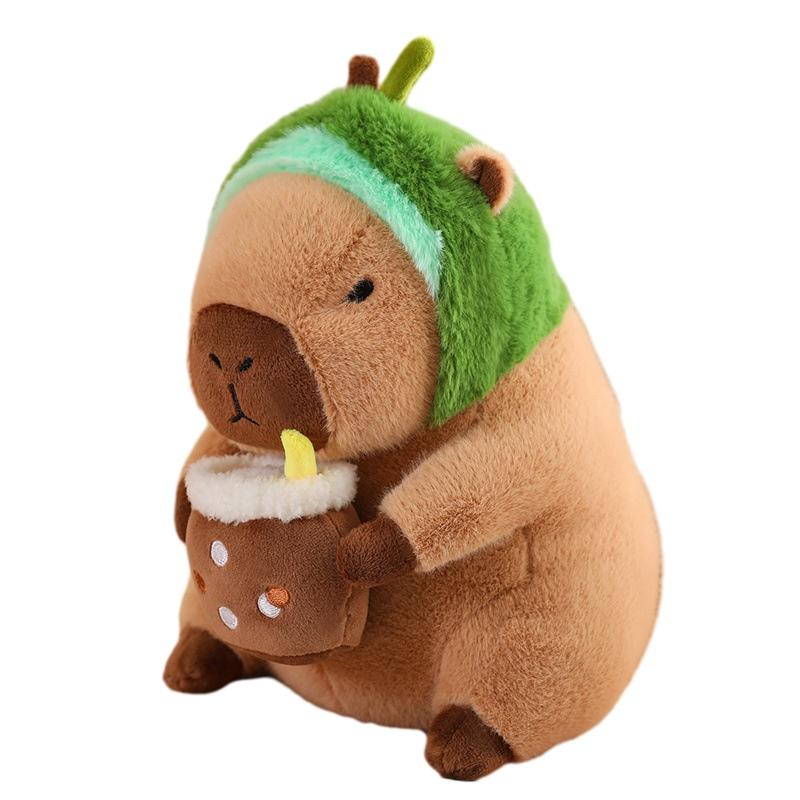 Cute Plush Capybara Toy Soft And Cuddly Stuffed Animal For Kids Perfect Birthday Gift 30cm Height