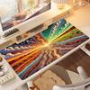 Abstract Playmat Fantasy Forest Gaming Mouse Pad Desk Mat Nonslip Rubber Base Precise Seam Washabl EPads for Games and Office