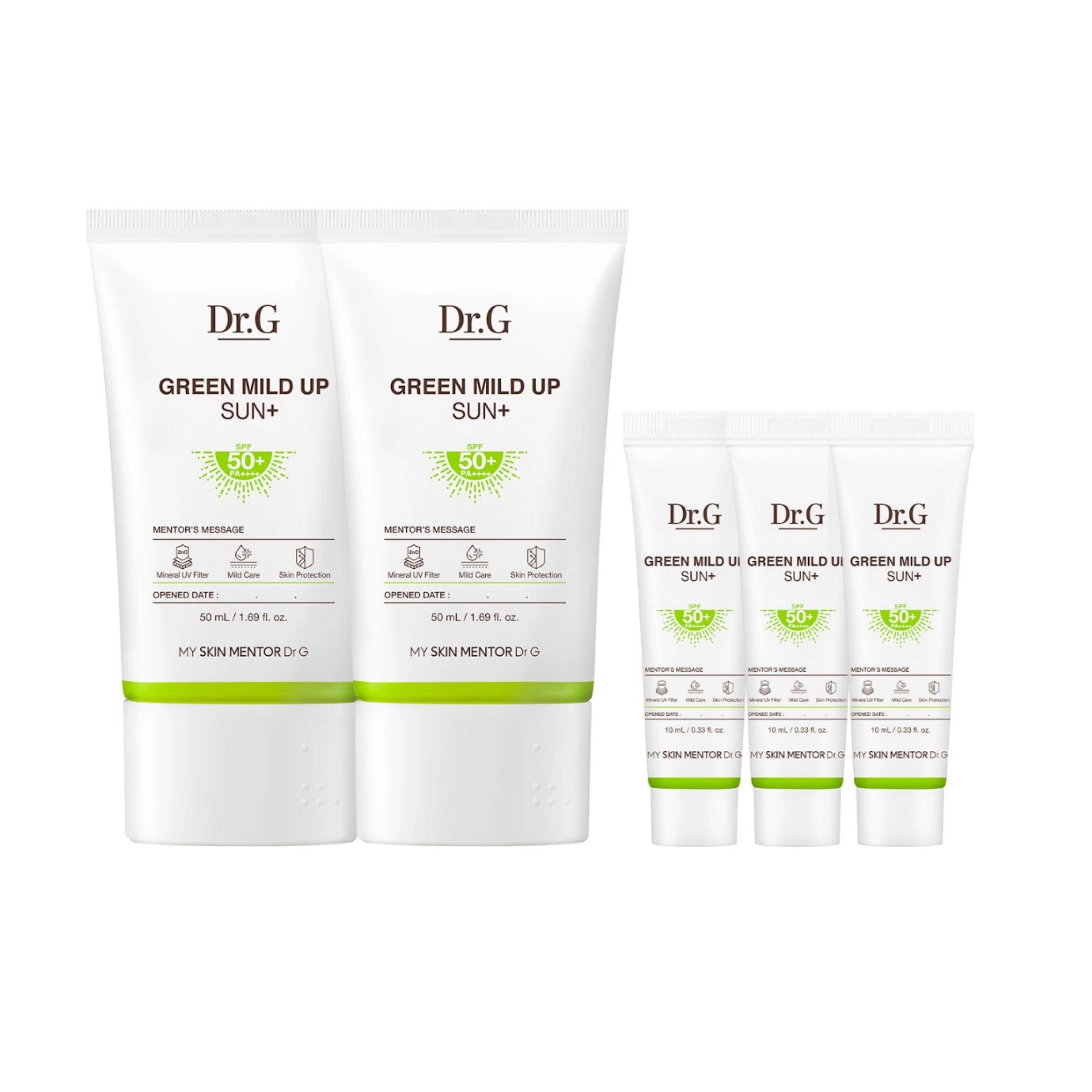 

Dr.G Green Mild Up Sun Cream 50mlx2ea + 10mlx3ea