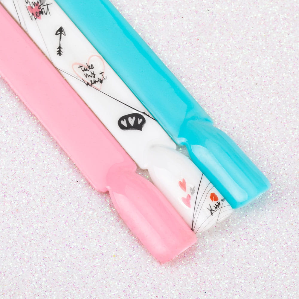 Naklejki Do Paznokci Samoprzylepne Walentynkowe Yzw-S318