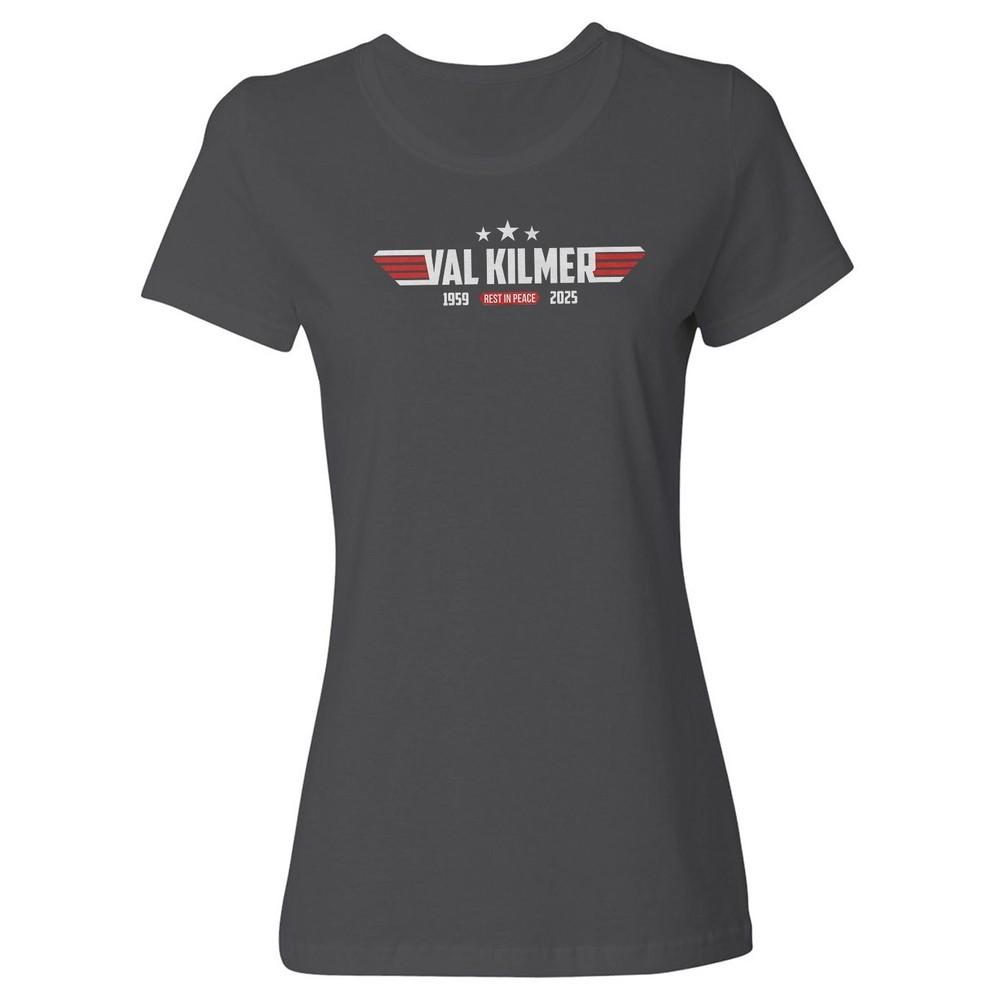 Val Kilmer Top Actor Tribute Design - RIP 1959-2025 Ladies  Crewneck T-Shirt Unisex T-Shirt S
