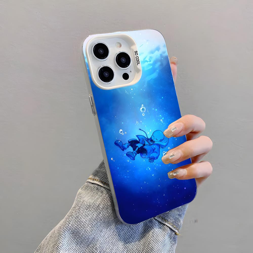 Sans U-Undertale Spiel Handyhülle Für IPhone 17 Pro Max 15 Pro 16 14 Plus 12 13 Mini 11 Pro Stoßfeste Bunte Hülle