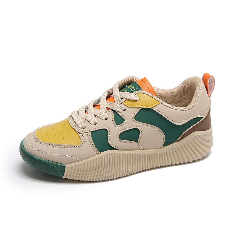 Fashion Ete Road Running Shoes For Women Bling Green High Boots Booty Shoes Sneakers Sport Aestthic Choes Basket Genuine Brand