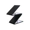 Chense Four-Way Folding Mirror for Self-Haircut, Rear-View Mirror for Back of Head, Portable Makeup Mirror, Black