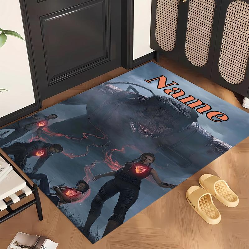 Dead by Daylight  (5) Personalized Name Office Carpet Stylish Decor for Living Room Bedroom Kitchen