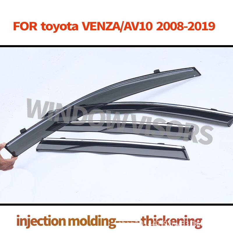 Rain & Sun Visor Shields for 2009-2018 Toyota Venza – Decorative Weather Protection Accessories