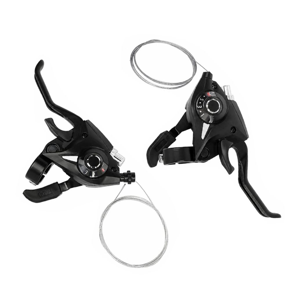 Ergonomic Mountain Bike Levers Shifter V Brake Bike Brake Lever Shifter Set  Shifter Replacement