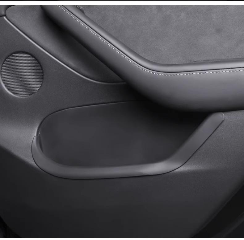 Tesla Model 3/Y Door Slot Storage Box with Velvet Protection - New Version by Maodouya.