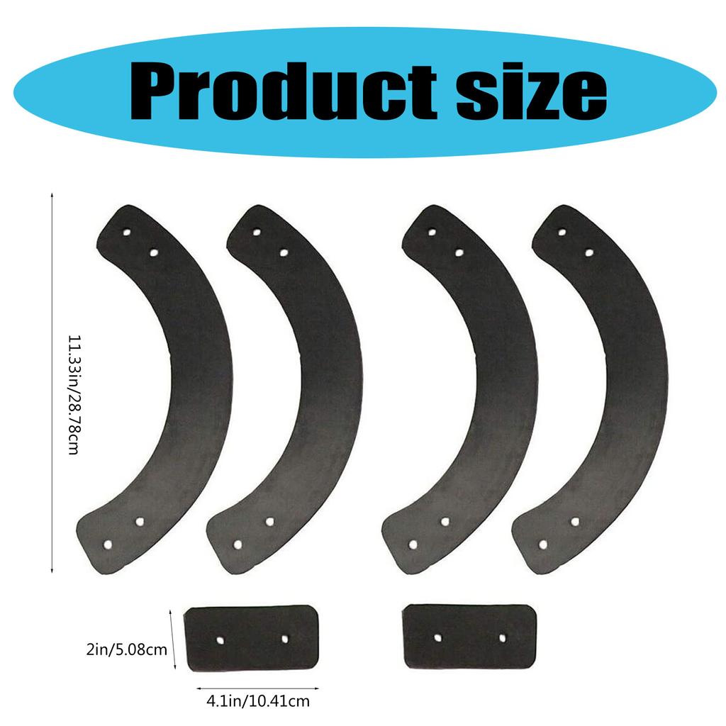 753-04472 735-04033 735-04032 Snowblower Paddle Kit Rubber Paddle For Snow Throwers Rubber Paddle Set Accessory