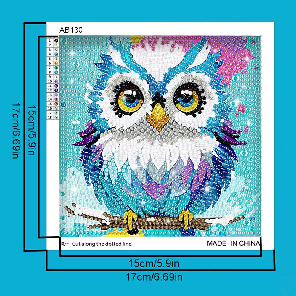 Full Drill 5D DIY Diamond Painting Kit Cute Animal Diamond Art Painting Set Suitable For Adult Beginner Home Wall Decor