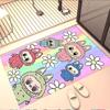 Labubu Print Rug, Washable Floor Carpet, For Entryway Dorm Laundry Room Office Study, Home Decor Birthday Christmas Gift