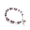 62KD Multicolor Crystal Rosary Bracelet Decorative Household Accessory Supplies