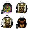 Torba śniadaniowa termoizolacyjna z nadrukiem 3D Five Nights At Freddy's o dużej pojemności do wszechstronnego użytku