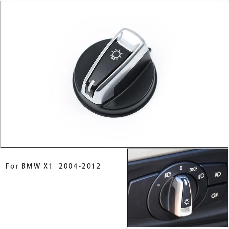 For BMW 1 Series 3 Series Headlight Switch Assembly X1 Headlight Cover E84 E90 Light Control Switch Knob Cover