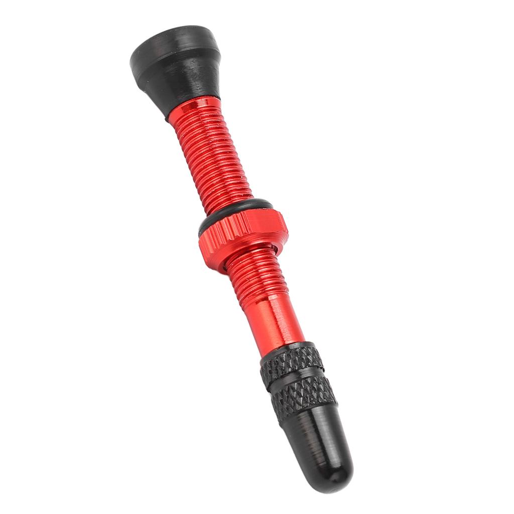 Tubeless Valve Stems Anodized Aluminum Alloy Vacuum Extension 40MM for Valve for Road Bikes Mountain Bikes