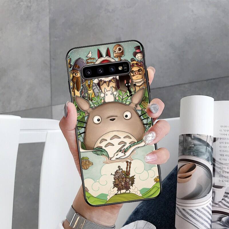 Cute Totoro  Phone Case For Samsung Galaxy S22 S20 Ultra S20 S22 Plus S21 S10 S9 S8 Plus S10E S20 FE