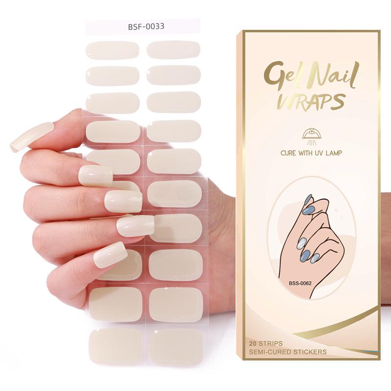 

Наклейки для маникюра с гелем INS полуотвержденные наклейки для ногтей 3D наклейки для горячего тиснения BSF-0033