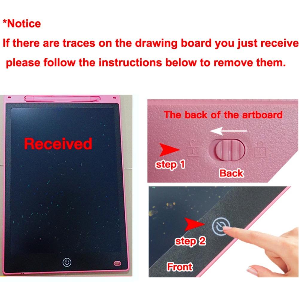 8.5 Inch LCD Writing Tablet Reusable Magic Drawing Board with Stylus Erasable Doodle Pad Toys For Kids 3-8 Years Girls Boys Christmas Birthday gifts