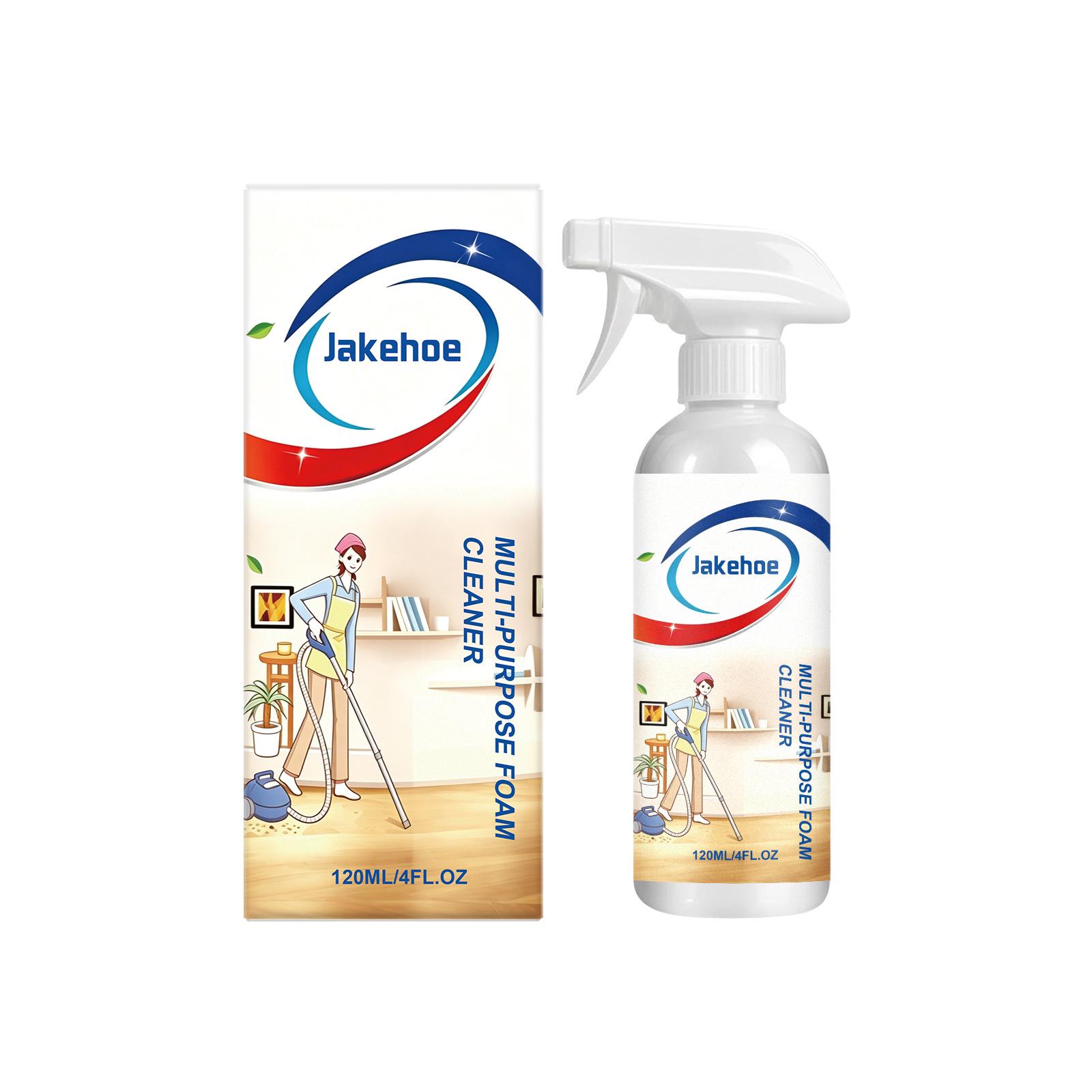 JAKEHOE Foam Cleaner: Dense Multi-Purpose Formula that Removes Stubborn Surface Stains