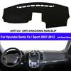Car Dashboard Cover Non slip pad For Hyundai Santafe Santa Fe 2007 - 2010 2011 2012 Car Dash Mat Sun Shade Pad Anti-UV Cushion