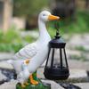 Warm Light Duck Solar Lantern LED Solar Garden Statue Solar Landscape Light  Courtyard