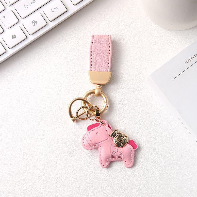 Have Money Soon Leather Keychain Pendant: Stylish and Unique Accessory for Men and Women, Ideal for Bags and Car Keys.