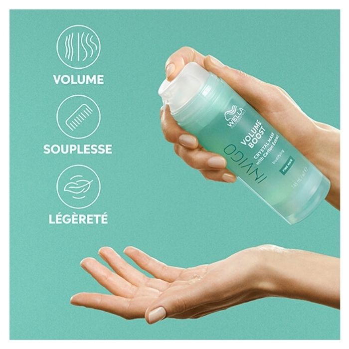 Masque - Wella Professionals - Invigo Volume Boost - 500ml - Cheveux fins - Volume amélioré