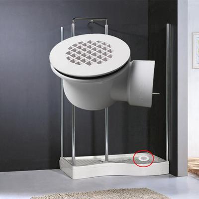 Trap Floor Drain Waste Drain 114mm Anti Odor Bathroom