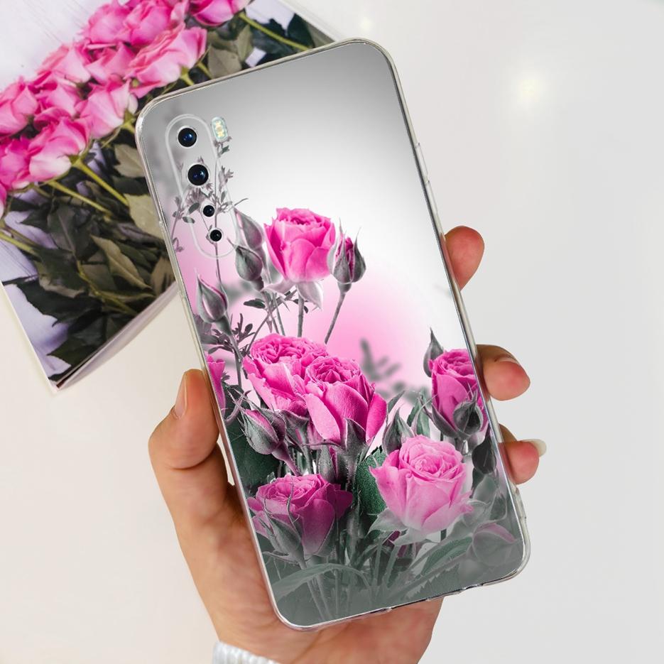 For OnePlus Nord Case 1+Nord AC2001 AC2003 Cute Cat Cartoon Cover Soft Silicone Phone Case For One Plus 8 Nord 5G Oneplus Z Bags