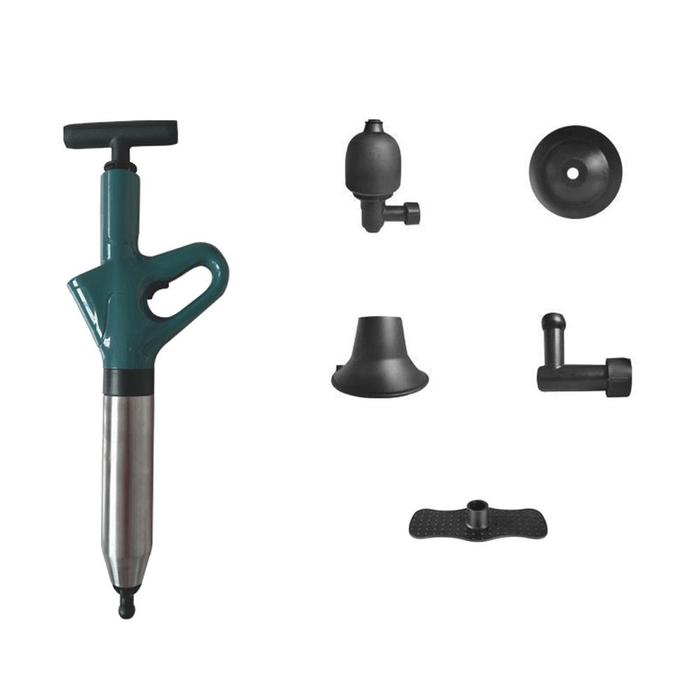 Air Power Drain Blaster Tool Universal Bathroom Plunger High Pressure Reusable for Shower Bathtub and Toilet