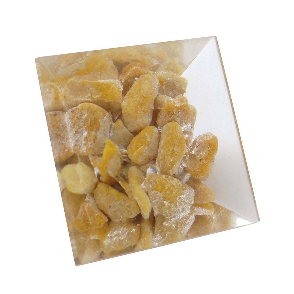 Harmonize Aventurine Orgone Pyramid Energy Generator Reiki Healing Crystal