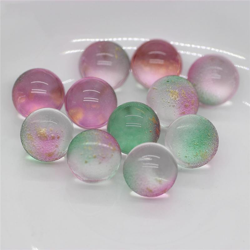 

12 мм разноцветные круглые глазурованные стеклянные бусины, сделай сам, изготовление ювелирных изделий, ремесленная фурнитура, шпилька, аксессуары, без отверстия