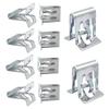 Armaturenbrett Verkleidungsclip 10 Stück Metall-Befestigungsclip Universelle Auto-Armaturenbretter DVD-Panel Innenraum-Verkleidungsplatte Befestigungsclip Schnalle