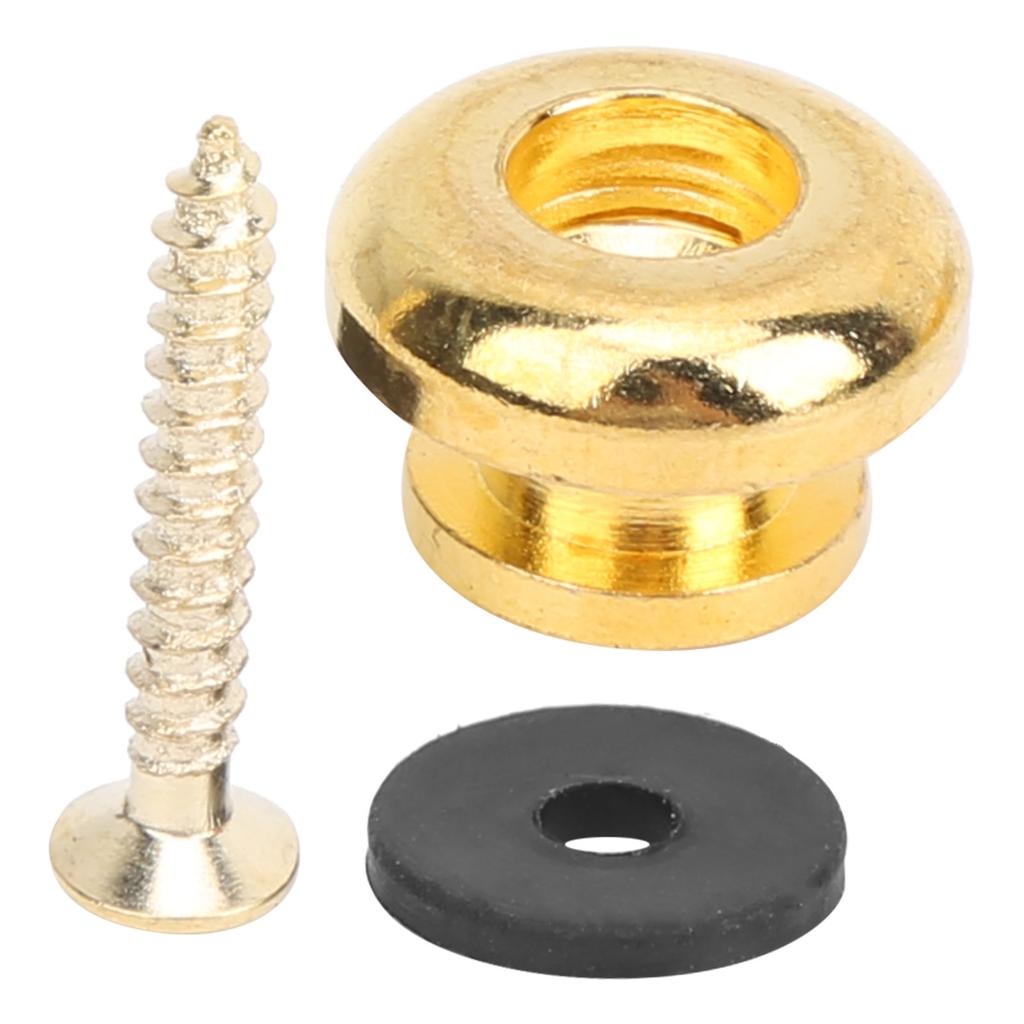 5 Set Guitar Strap Lock End Pins for Bass Ukulele Musical Instrument Peripheral Accessories
