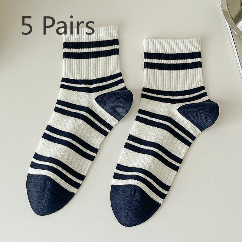 5 Paar Herren Sommer Dünne Baumwolle Schweißabsorbierende Laufsocken