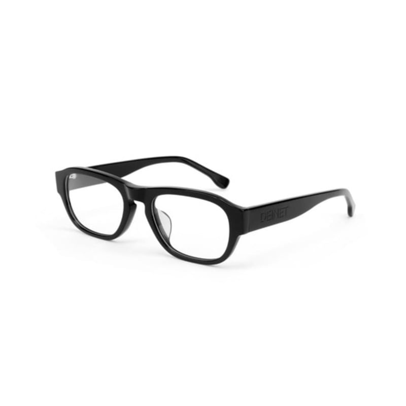DEINET DEINET SQUARE GLASSES IN BLACK