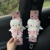 Hello Kitty Car Seat Belt Cover Breathable Soft Shoulder Cushion Protector Auto Interior Decoration Accessoires