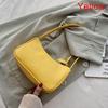 Vintage Retro Totes Handbag Leather Small Subaxillary Bag Mini Shoulder Bags