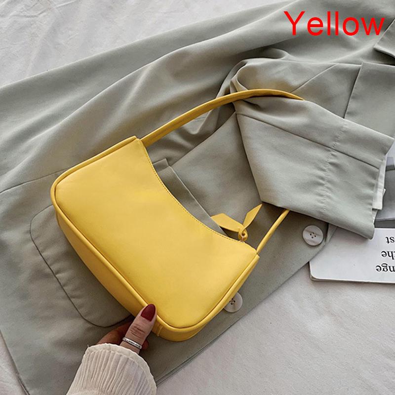 Vintage Retro Totes Handbag Leather Small Subaxillary Bag Mini Shoulder Bags