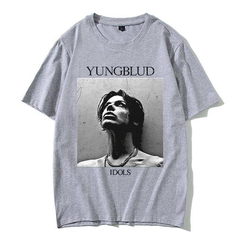 Rocker Yungblud Idols Album Tour 2026 Unisexs Tshirt Hip Hop Rock Summer Short Sleeve Unisexs Tshirts Casual Unisexs Clothing S