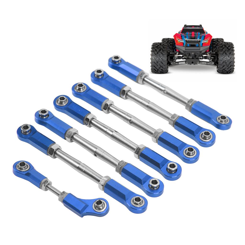 RC Pull Rod Aluminum Alloy Pull Rod for   for Rustler for Slash 4 Wheel Drive 1Celsius10 RC Car