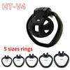 Super Small Male Chastity Nub Cock Cage 5 Sizes Ring Resin Lock