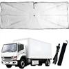 TRADE ONE Car Umbrella 82cm X Heat Light UV for Car Ton and Other Large Vehicles Sunshade, Style, 220cm, Blocking, Blocking, Protection, Camping, 4-10