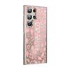 For Samsung S24 Ultra S23 Plus S21 S20 FE A54 A52 A34 Cover Shockproof Stylish Slim Leopard Pattern Hard Clear PC Phone Case