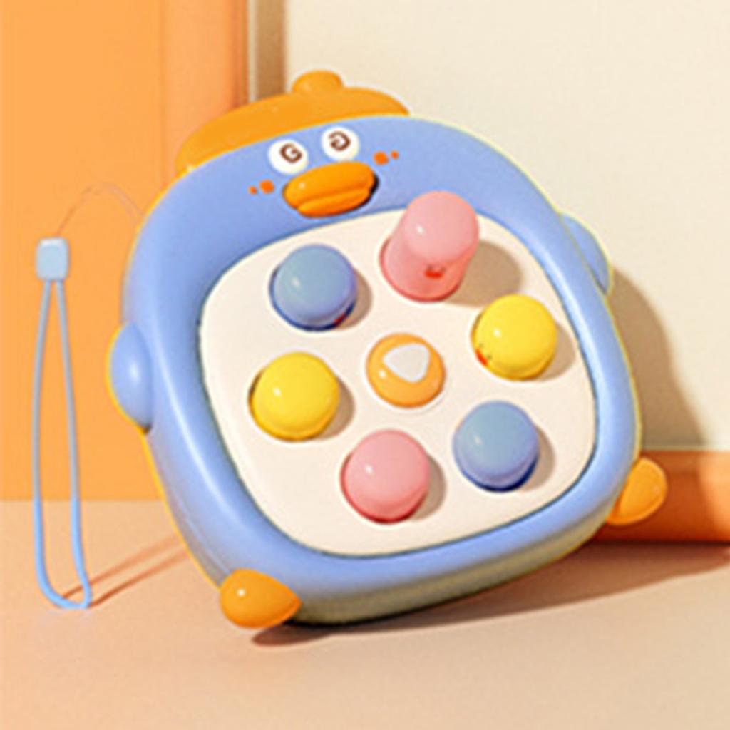 Kids Finger Whack Toy Interactive Educational Stress Relief Cartoon   Quick Speed Push Game Console