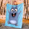 Grizzly Lemmings Flanelldecke Weich Warm Ganzjahresdecke, Design für Camping, Autoreisen, Wandern Sofa, Bett, Büro Perfektes Geschenk für Partys