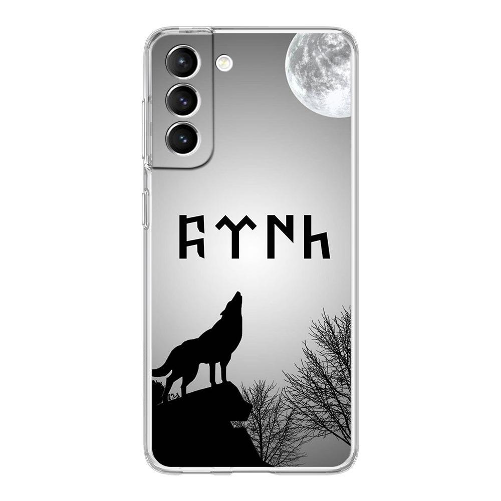 Phone Case For Samsung Galaxy S25 S24 S23 FE S22 Ultra S20 S21 5G S10 S9 Plus S10E S8 Cover Turkish language bozkurt gray wolf