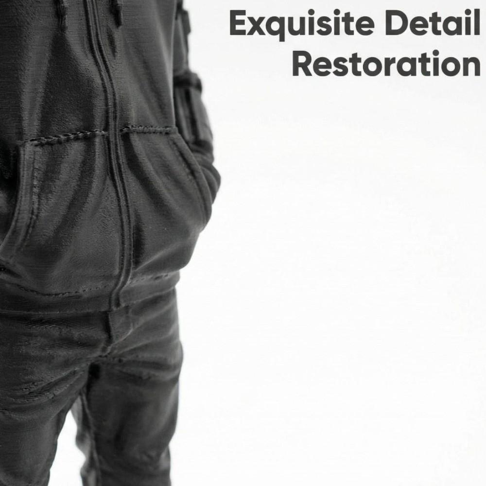3D-gedruckte Streetwear-Stil Figur Natürliche Pose Heimdeko Handwerk Schlafzimmerdekoration