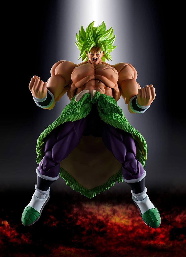 TAMASHII NATIONS Dragon Ball Super Broly Super Saiyan Broly Volledige Kracht Ongeveer 220 mm PVC ABS Geschilderd Beweegbare Figuur S.H.Figuarts &